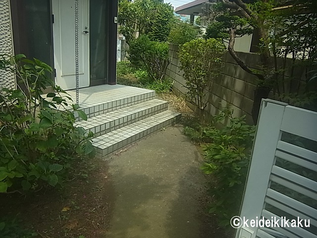 玄関リフォーム前