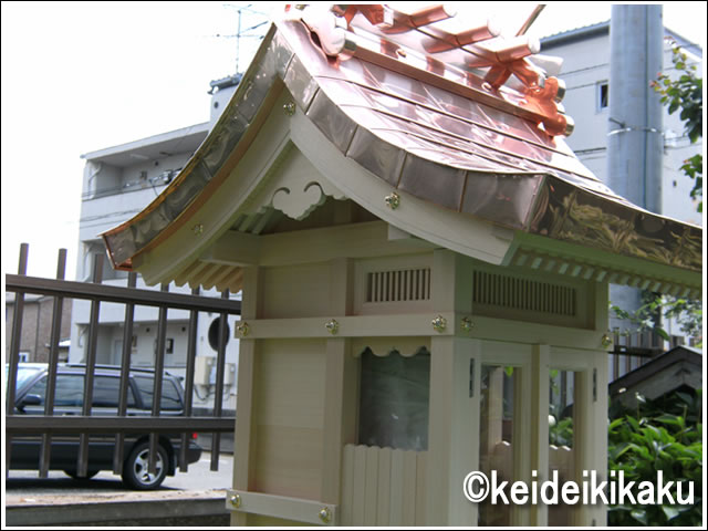 お社の設置後