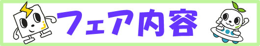 フェア内容